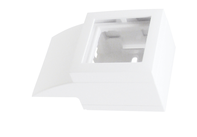 Q45 Lateral Adapter for 40x16 Trunking