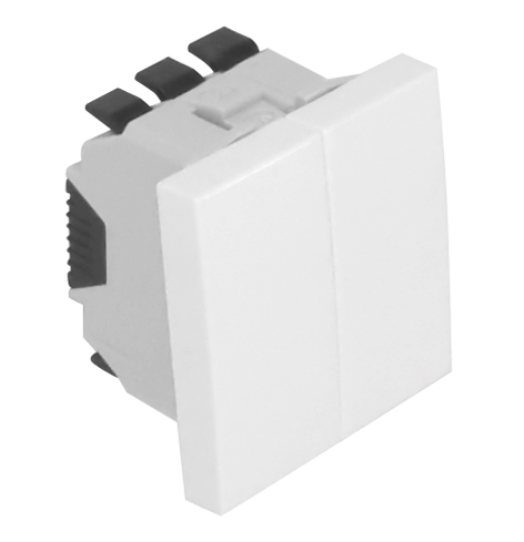 Doble Pulsador - 2 Módulos